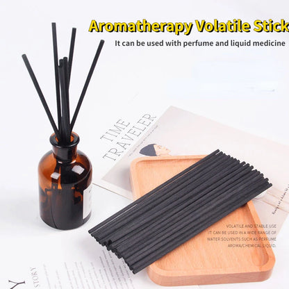20/50pcs Fiber Sticks Diffuser Aromatherapy Habhatile sauva kylpylä- ja toimistokoti -tuoksun hajotin kodinsisustus 3 mm*19cm