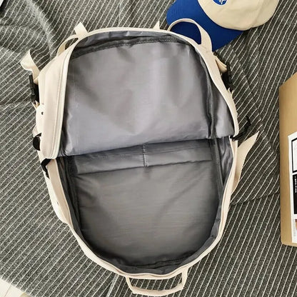 Eine Ladung mehrerer Taps-Männer und Frauen Universal Nylon Großkapazität Leisure Einfacher Schulbag Einsatz Schnalle Computer-Rucksack