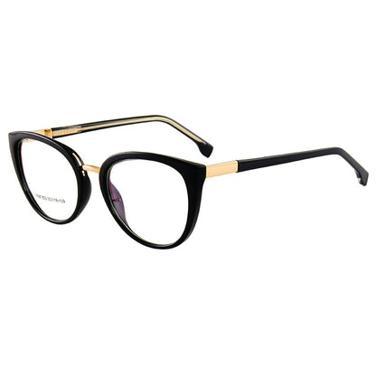 Firada moda okulary retro kota oko oka o okulary kobiet 2023 antynglasynne okulary recepty optyczne Ramka dla kobiet 87003