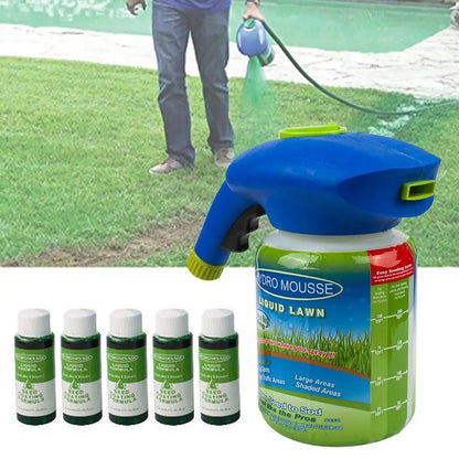 Spruzzatore di semi di erba liquido per mousse idrofroatrici da giardino con aumento della crescita di alta qualità per il sistema di nebulizzazione degli utensili
