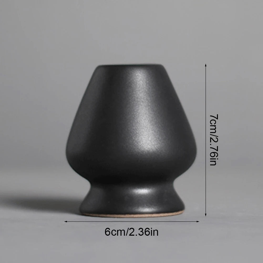 Ceramic Matcha Green Tea Chasen Holder Japanese Stand Bowl Bamboo Whisk Grinder Brushes Tea Tool Holder Teaware Sets Accessories