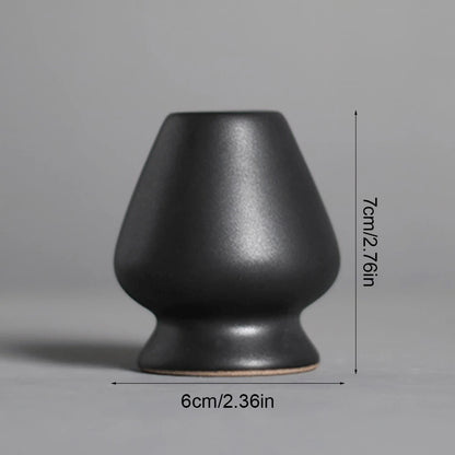 Ceramic Matcha Green Tea Chasen Holder Japanese Stand Bowl Bamboo Whisk Grinder Brushes Tea Tool Holder Teaware Sets Accessories