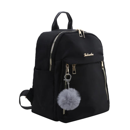 Jednoduchá čierna veľká kapacita batohy Ženy cestovanie tašky Solid Harajuku Student Schoolback Backpack Unisex Bags High Street