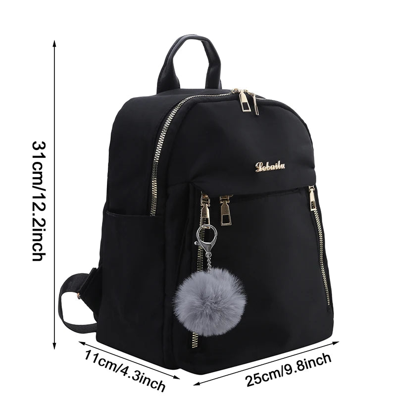 Jednoduché pu černé velké kapacity batohy ženy cestovní taška solidní harajuku studentský batoh batoh unisex tašky High Street