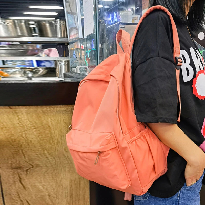 Zaino di moda canvas women zaino antifurto spalla Nuova borsa per la scuola per adolescenti femminile di backapck