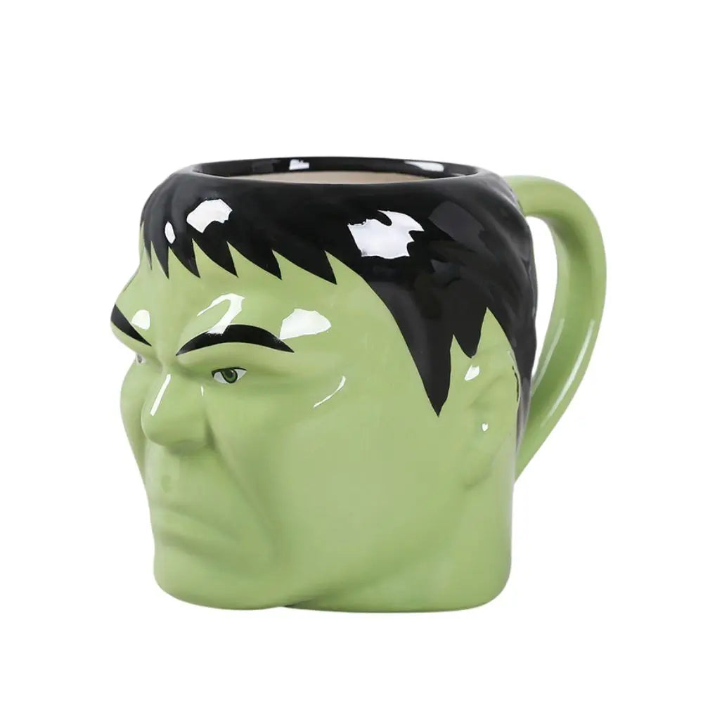 450-500ml Ceramics Mug Marvel Avengers Iron Man The Hulk Super Captain America Batman Magical Woman Hero Mug Milk cup Coffee cup