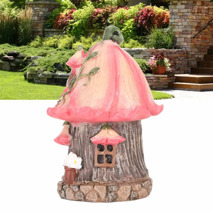 Fairy Tale World Gnome Dwarf Garden Landscaping House Resin Crafts Restaurant Garden Hjem Dekorasjon Tilbehør