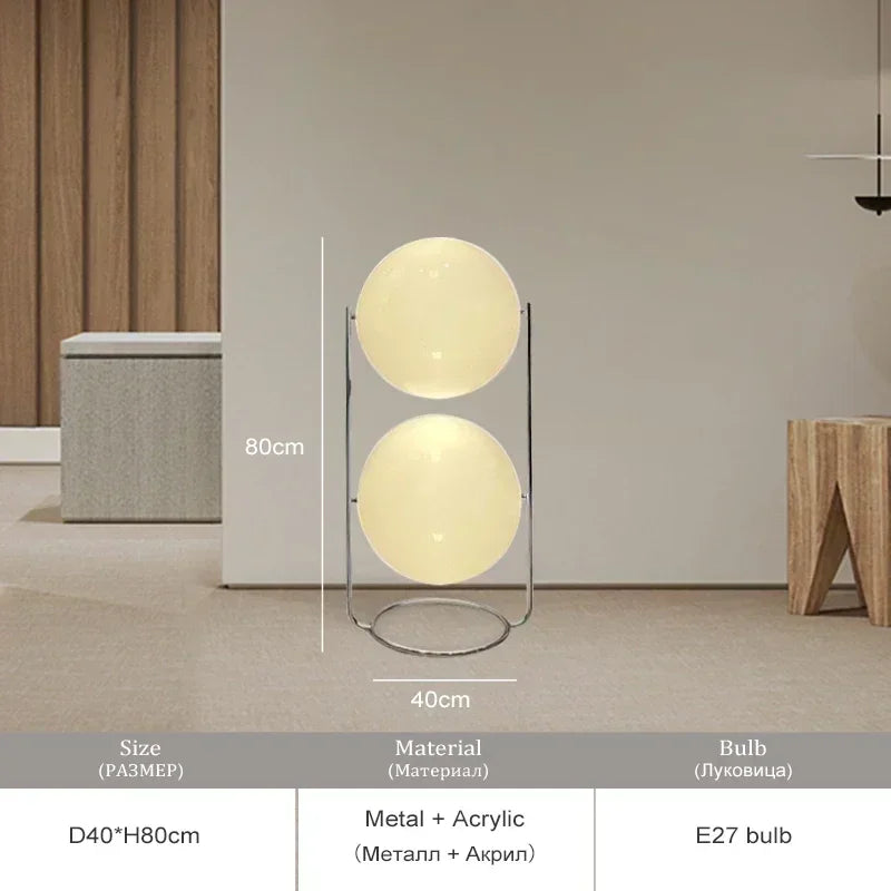 Modern Design LED Standing Floor Lamp For Living Room Hotel Bedroom Floor Lights Ball Bedside Floor Lamp Art Deco Standing Light