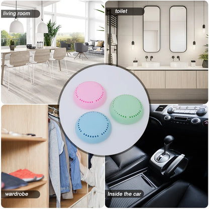 10/1PCS Pasted Air Fresheners Solid Fragrance Lasting Aromatherapy Box Bedroom Wardrobe Car Home Toilet Deodorization Fresheners