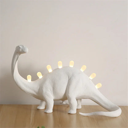 Modern JURASSIC Dinosaur Table Lamps Creative Animal Resin Lamp for Bedroom Home Lamp Cartoon Art Decor Room Decor Lights