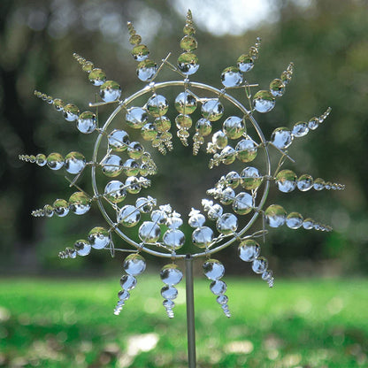1PC čarobni kinetički metalni spinner vjetrenjača Jedinstveni hvatači na vjetar kreativni vrt vrt travnjak na otvorenom dvorište