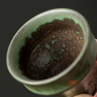 2/pcs  Retro Japanese style Teacups  Tea Set Cups Kung Fu Tea Cup Ceramics Teaware Cup for tea Small Teacup