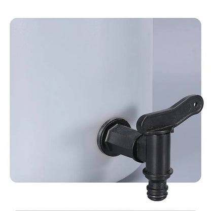 Plastic Faucet Jar Wine Barrel Water Tank Faucet With Filter For  Rain Barrel Black Home Garden Switch Connectors Tools 1PC