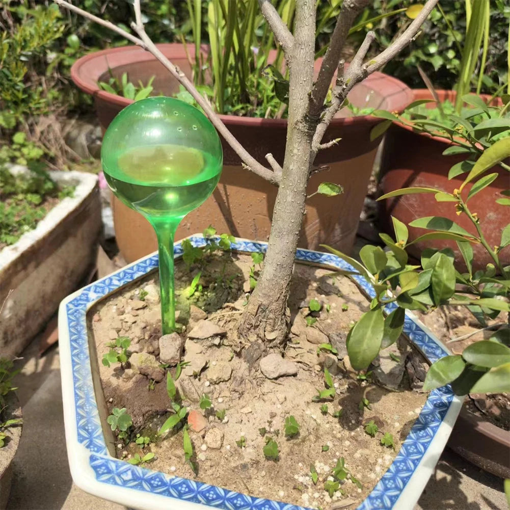1pc PVC Automatische Pflanzenwässerung Glühbirnen Selbstbewässerung Globuskugeln Wasservorrichtung Tropfbewässerung System für Gartenblumenanlagen