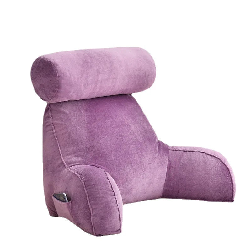 Ultra Soft Memory Foam Reading Pillow Office Sofa Bedside Back Cushion Bed Lumbar Support Cushions Backrest Backs Rest