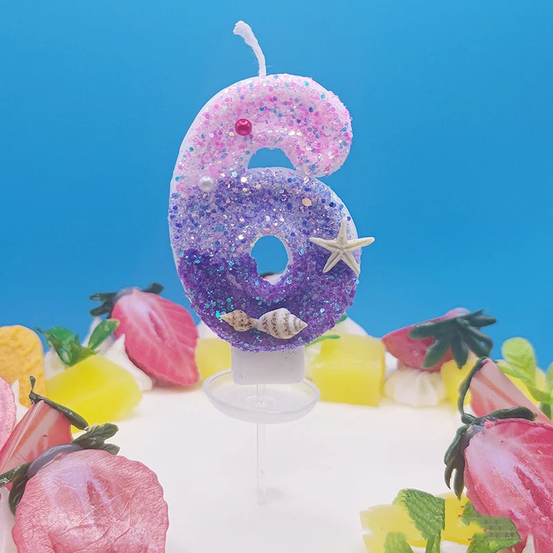 Ocean Mermaid Cake Decoration Digital Sub