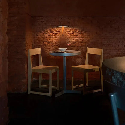 Spanish Designer Dining Room Aisle Corridor Minimalist Creative Mushroom Umbrella Shaped LED Rotating Wall Lamp Home Decor