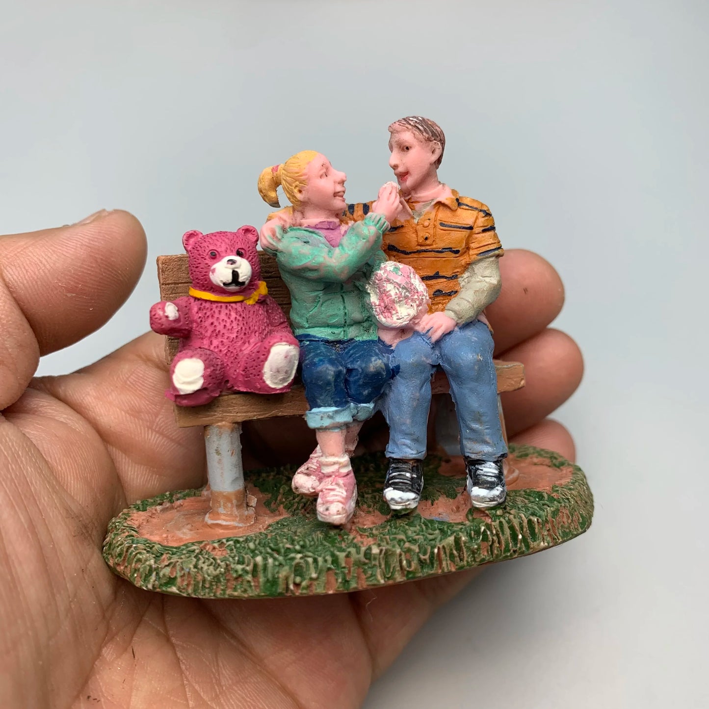 Miniatúrny bábikový pieskový stôl Záhradníctvo dekor DIY