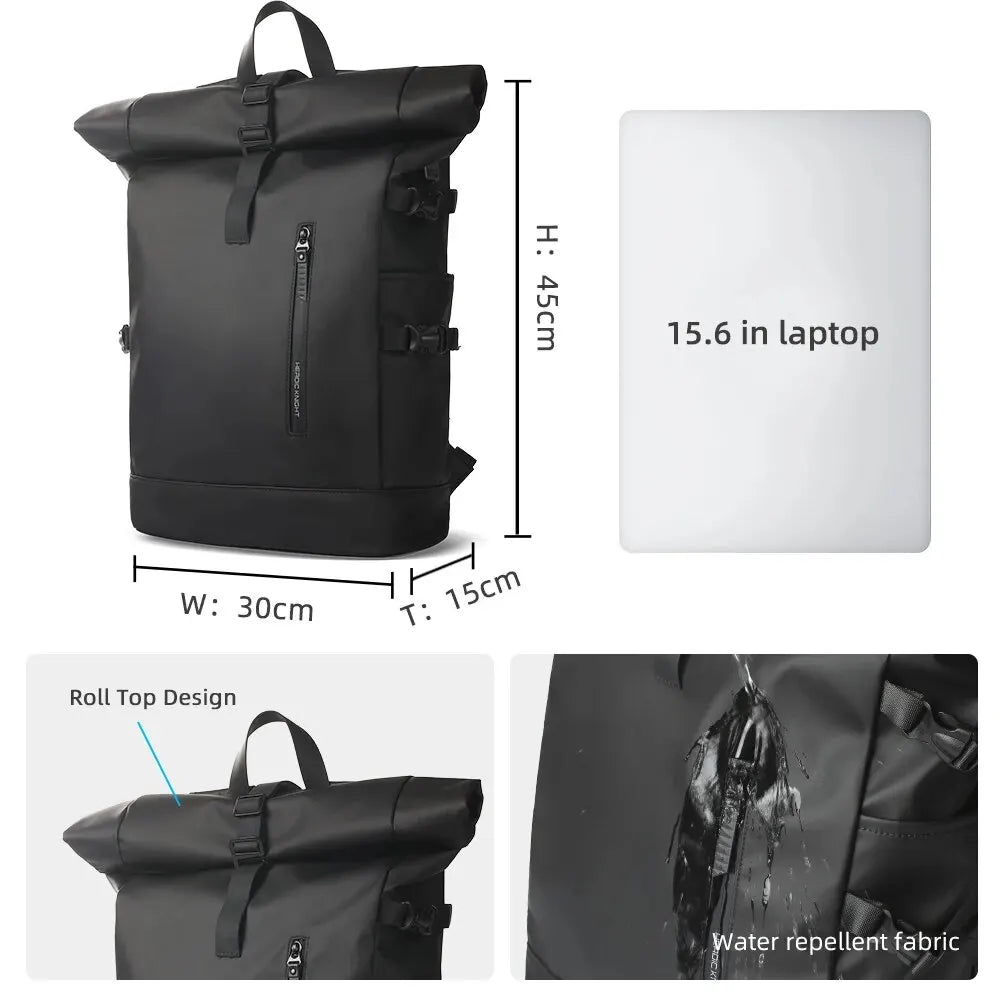 HK rozšíriteľné cestovné batohov muži veľkej kapacity vodotesné 15,6 ”laptop TATICKÝCH