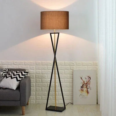 Modern LED Simple Creative Iron Floor Lamp Designer Stand Lamp Home Corner Living Room Bedroom Decor Led Night Standing Lamps