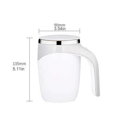 Automatic Stirring Cup Mug Rechargeable Portable Coffee Electric Stirring Stainless Steel Rotating Magnetic Home Drinking Tools