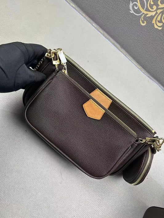 حقيبة كروس نسائية فاخرة جديدة لعام 2024 حقيبة يد عصرية VIP من جلد البقر حقيبة يد نسائية
