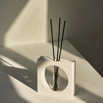 Geometrinen aromaterapian aromin diffuusi -sisustusrituaalit Home hajuvesi Reed Diffuser -pullehuone tuoksu hajotin tyhjä pullo