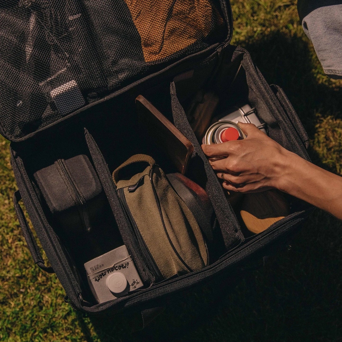 Utendørs camping piknik folding bærbar verktøyarrangør piknik camping reisepose lagring lett piknikpose camping lagring