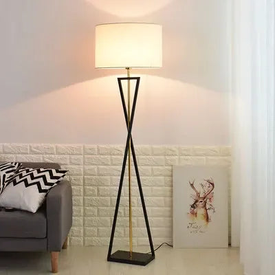 Modern LED Simple Creative Iron Floor Lamp Designer Stand Lamp Home Corner Living Room Bedroom Decor Led Night Standing Lamps