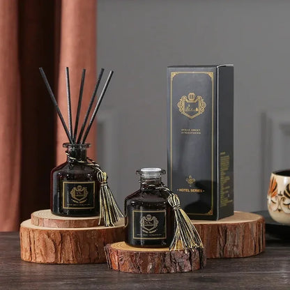 Conjuntos de difusores de óleo de aroma de 50 ml com bastões naturais para a sala de estar de ar fresco shangri-la home fragrância desodorização do banheiro