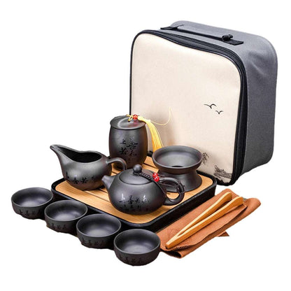 Exquisite Shape 360 Rotation Tea Maker and Infuser Porcelain Chinese Gongfu Tea Set Ceramic Tea Cup