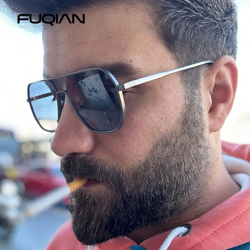 Ochelari de soare fotocromic din metal de lux Femei FAME Fashion Polariz Ochelarii de soare elegant Chameleon anti-glare nuanțe de conducere uv400