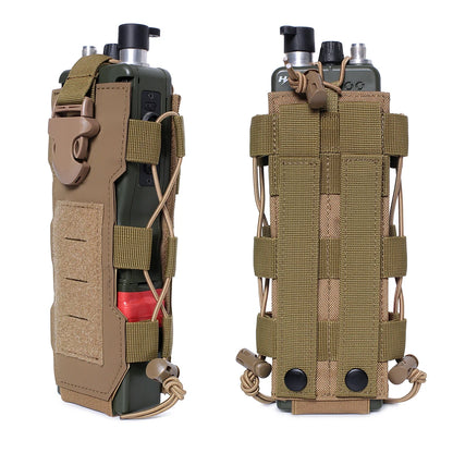 Molle Bag Wasserflasche Bag Outdoor Travel Camping Wanderflasche Flasche Koffer Kesselhalter Carrier Tourniquet Beutel