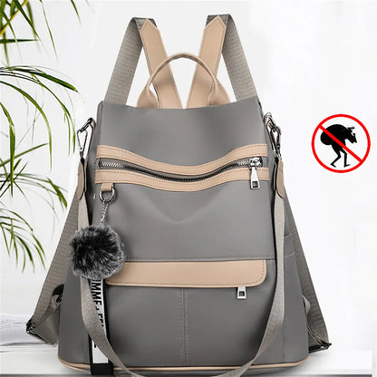3 în 1 Rucsac anti-furt de înaltă calitate pentru femei impermeabile pungi de umăr Oxford Bags școlare pentru fete pentru adolescenți Rucksack Bag de călătorie