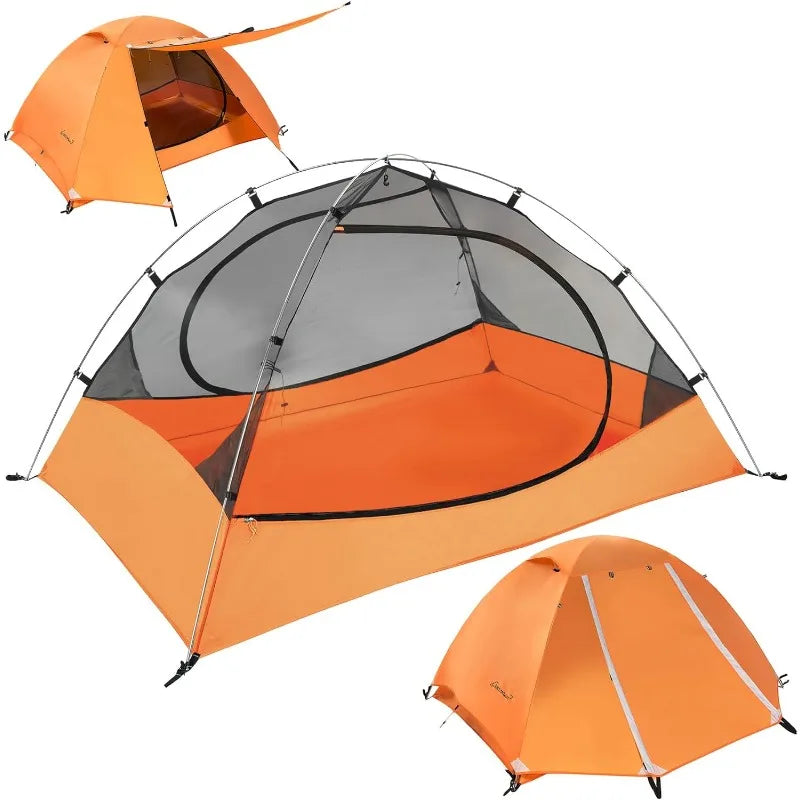 Clostnature Lightweight Rackpacking Tente - 3 saison Ultralight Imperproof Camping Tent, grande taille de configuration facile pour la famille,
