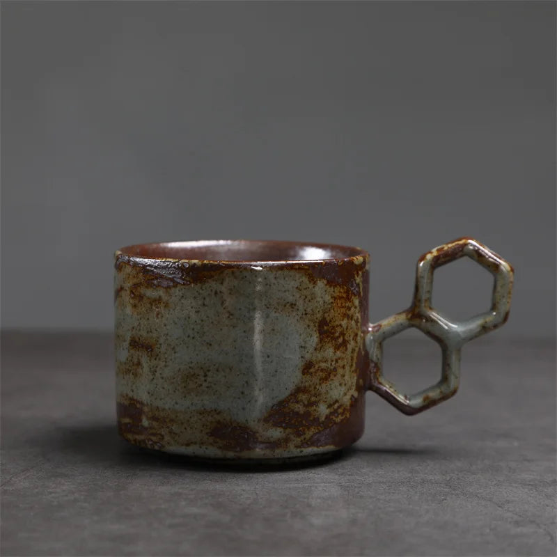 Creative Medieval Ceramic Mug Coffee Mug Ceramic Mug Nordic Afternoon Tea Simple Creativity