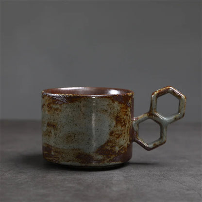 Creative Medieval Ceramic Mug Coffee Mug Ceramic Mug Nordic Afternoon Tea Simple Creativity