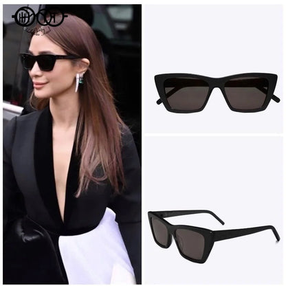 Sluneční brýle srdce evangelista kočky oční brýle Sluneční brýle Catseye Retro Trendy Sunnies