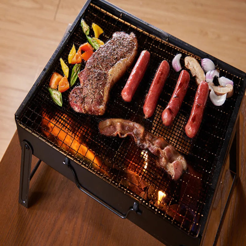 Non-stick Barbecue Mesh Mat Reusable Heat Resistance BBQ Baking Net Pad Kitchen Cooking Smoker Mat Liner Accessorie Tool