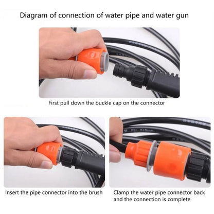 Rýchle konektorové zavlažovacie auto pre umývanie predlžovania potrubia závitového závitu Tap Connectors Záhradné náradie faucet kĺbový adaptér